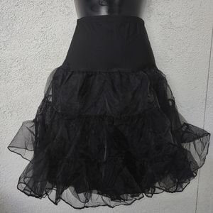 Grace Karin Tulle Skirt Black Dressy Fashion Apparel Party Celebration Holiday